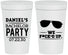 Personalized Bachelor Party 32 oz Stadium Cups - We Fucked Up | 40099