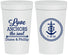 Personalized Wedding 32 oz Stadium Cups - Love Anchors The Soul | 405