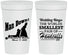 Personalized Wedding 32 oz Stadium Cups - Man Down | 407