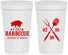 Personalized Wedding 32 oz Stadium Cups - I Do Barbecue Bbq | 410