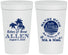 Personalized Wedding 32 oz Stadium Cups - Sandy Hugs Salty Kisses | 425