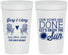 Personalized Wedding 32 oz Stadium Cups - Vows Are Done Enjoy Sun | 428