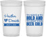 Personalized Wedding 32 oz Stadium Cups - To Have And To Hold | 431