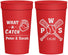 Personalized Wedding 32 oz Stadium Cups - Baseball | 443