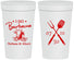 Personalized Wedding 32 oz Stadium Cups - I Do Barbecue Bbq | 447