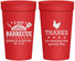 Personalized Wedding 32 oz Stadium Cups - I Do Barbecue Bbq | 469