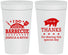Personalized Wedding 32 oz Stadium Cups - I Do Barbecue Bbq | 470