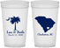 Personalized Wedding 32 oz Stadium Cups - Palmetto Tree | 476