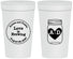 Personalized Wedding 32 oz Stadium Cups - Love Is Brewing | 486