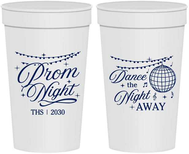 Personalized Prom 32 oz Stadium Cups - Dance The Night Away | 50001
