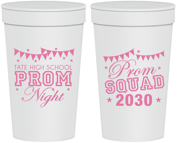 Personalized Prom 32 oz Stadium Cups - Squad | 50015