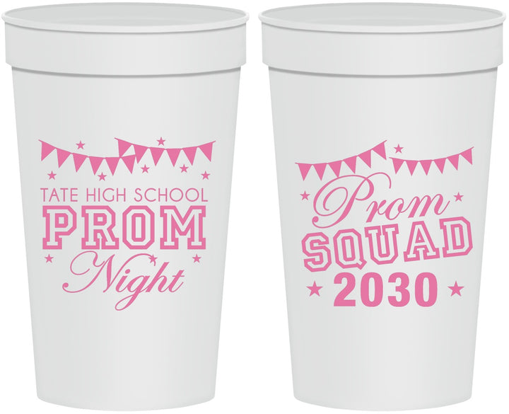 Personalized Prom 32 oz Stadium Cups - Squad | 50015