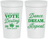 Personalized Prom 32 oz Stadium Cups - Queen Vote | 50016