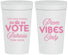 Personalized Prom 32 oz Stadium Cups - Queen Vote | 50017