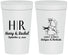 Personalized Wedding 32 oz Stadium Cups - Antigua And Barbuda | 502