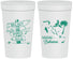 Personalized Wedding 32 oz Stadium Cups - Bahamas | 507