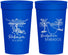 Personalized Wedding 32 oz Stadium Cups - Barbados | 509