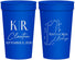 Personalized Wedding 32 oz Stadium Cups - Belize | 510