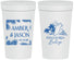 Personalized Wedding 32 oz Stadium Cups - Belize | 511