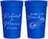 Personalized Wedding 32 oz Stadium Cups - Bermuda | 512