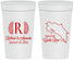 Personalized Wedding 32 oz Stadium Cups - Costa Rica | 518