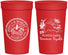 Personalized Wedding 32 oz Stadium Cups - Domincan Republic | 523