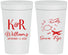 Personalized Wedding 32 oz Stadium Cups - Fiji | 524