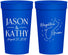 Personalized Wedding 32 oz Stadium Cups - Guam | 526