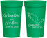 Personalized Wedding 32 oz Stadium Cups - Mexico | 534