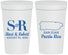 Personalized Wedding 32 oz Stadium Cups - Puerto Rico | 538