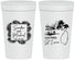 Personalized Wedding 32 oz Stadium Cups - St Lucia | 541