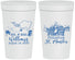 Personalized Wedding 32 oz Stadium Cups - St Maarten | 543
