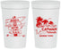 Personalized Wedding 32 oz Stadium Cups - Cayman Island | 545