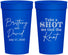 Personalized Wedding 32 oz Stadium Cups - Take A Shot We Tied The Knot | 550