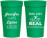 Personalized Wedding 32 oz Stadium Cups - Just Got Real | 557