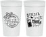 Personalized Bachelorette 32 oz Stadium Cups - Fiesta Siesta Tequila Repeat | 60004