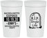 Personalized Bachelorette 32 oz Stadium Cups - Rip Single Life | 60014