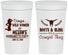 Personalized Bachelorette 32 oz Stadium Cups - Boots And Bling | 60023