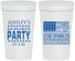 Personalized Bachelorette 32 oz Stadium Cups - Star Spangled Hammered | 60025