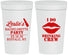 Personalized Bachelorette 32 oz Stadium Cups - I Do Drinking Team | 60031
