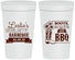 Personalized Bachelorette 32 oz Stadium Cups - Boots Bouquets Bbq | 60035