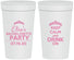Personalized Bachelorette 32 oz Stadium Cups - Keep Calm Drink On | 60036