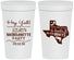Personalized Bachelorette 32 oz Stadium Cups - Texas Cowgirl | 60041
