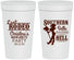 Personalized Bachelorette 32 oz Stadium Cups - Raising Hell Last Rodeo | 60042