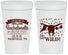 Personalized Bachelorette 32 oz Stadium Cups - Lets Get Wild Cowgirl | 60048