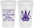 Personalized Bachelorette 32 oz Stadium Cups - Mardi Gras | 60057
