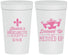 Personalized Bachelorette 32 oz Stadium Cups - Mardi Gras | 60061