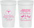Personalized Bachelorette 32 oz Stadium Cups - Brides Bells Boudoir | 60085