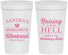 Personalized Bachelorette 32 oz Stadium Cups - Raising A Little Hell | 60108