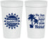 Personalized Bachelorette 32 oz Stadium Cups - Sun Sand Drink Hand | 60114